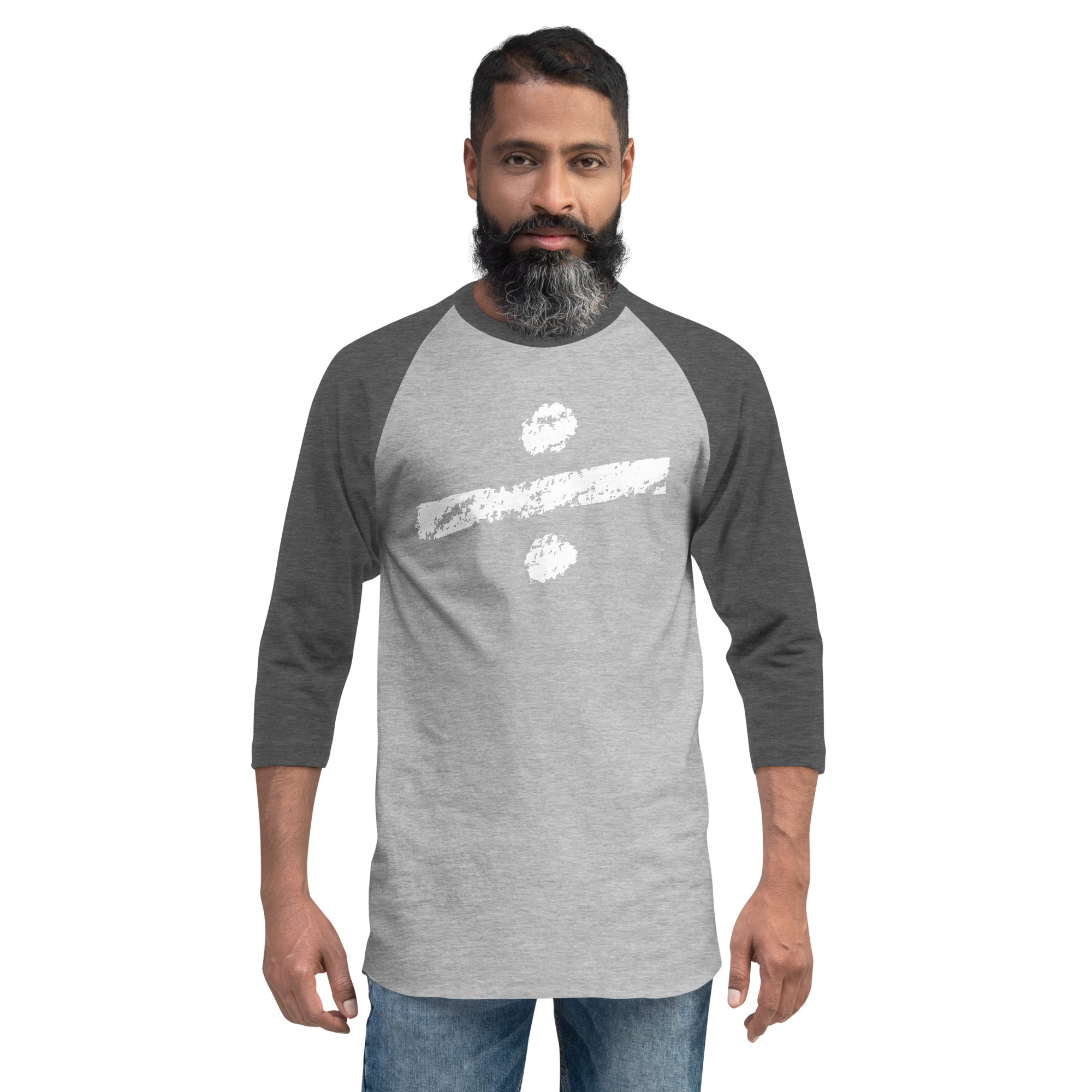 The Divide Baseball Chalk Raglan T-Shirt - Image 2