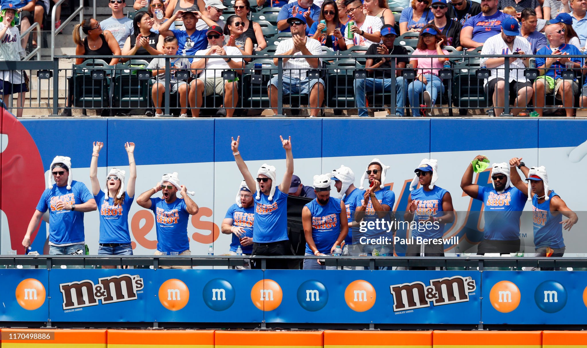 Give Us A Shot Network Polar Bear Pete Mets M&M Sweet Seats
