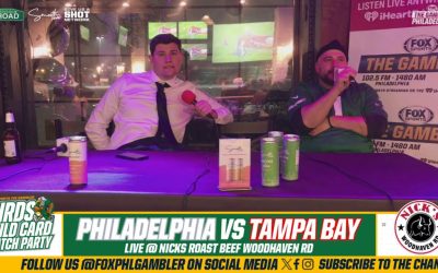 Fox Sports The Gambler x Philadelphia Eagles Wild Card Watch Party